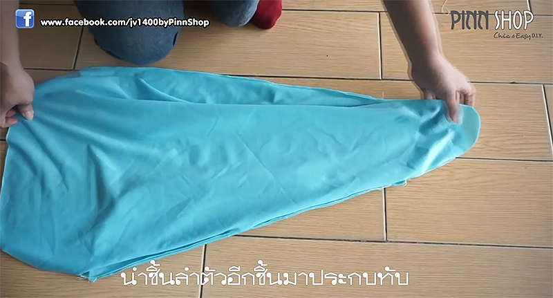 จักรเย็บผ้า Brother รุ่น JV1400 เย็บตุ๊กตาปลาหมึก 08