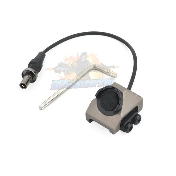 สวทซไฟฉายตดราง Unity Hot Button จบราง Picatiny BBGUNSTER รานบบกน Airsoft Gun และ ของ