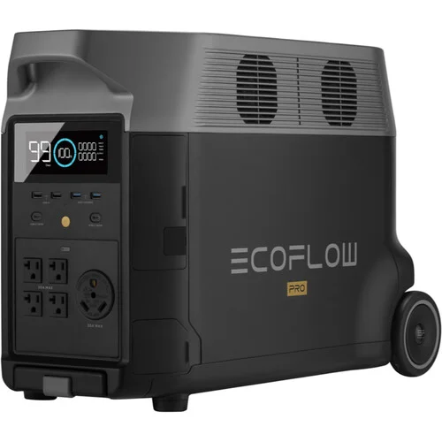 ชุดไฟอเนกประสงค์โซล่าเซลล์ รุ่น DELTA PRO + แผงโซล่าเซลล์ MONO Half-Cell NAKITA 550W 3 แผง