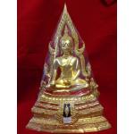 พระพุทธชินราชขนาด 5 นิ้ว พิมพ์ใหญ่ฐาน2 ชั้น มีพุทธลักษณะที่งดงาม พิษณุโลกรหัส0003