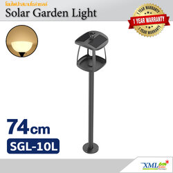 โคมไฟตั้งพื้นโซล่าเซลล์ รุ่น SGL-10L (แสง : เหลืองวอมไวท์)
