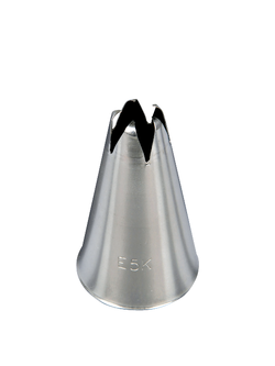 หัวบีบ ไซส์พิเศษ เบอร์ E5K (นำเข้าเกาหลี) CLOSED STAR TUBES