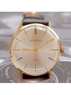 นาฬิกาเก่า HELBROS ไขลาน