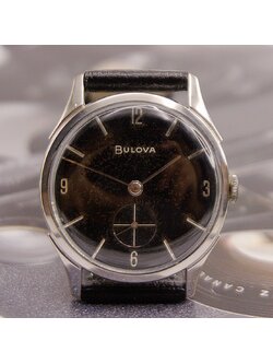นาฬิกาเก่า BULOVA ไขลานสองเข็มครึ่ง