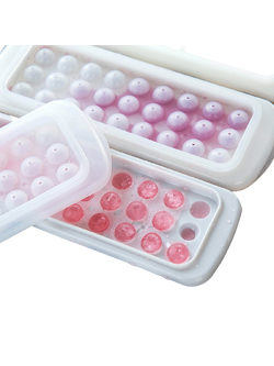 แม่พิมพ์พลาสติก ลูกแก้ว ทรงกลม 27 ช่อง (ไซส์เล็ก 1.5 cm.)