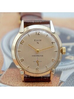 นาฬิกาเก่า ELGIN ไขลานสองเข็มครึ่ง