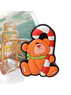 โมล(Mold) แม่พิมพ์ซิลิโคน ทำวุ้น ขนม สบู่ งานDiy รูปหมีคริสต์มาส (จิ๋ว)