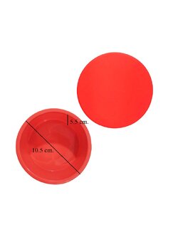 แม่พิมพ์ซิลิโคน พิมพ์สบู่ พิมพ์วุ้น พิมพ์ขนม ทรงกลม 4 นิ้ว