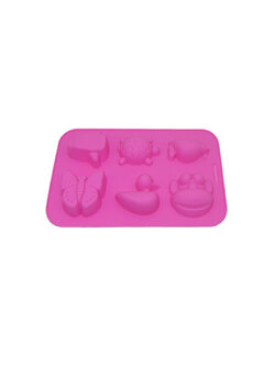 แม่พิมพ์ซิลิโคน พิมพ์สบู่ พิมพ์วุ้น พิมพ์ขนม รูป ผีเสื้อ เต่า เป็ด 6 ช่อง