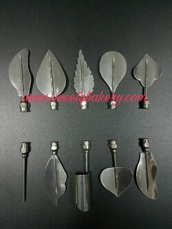 หัวเข็มทำวุ้น 3 มิติ Set G (10 ชิ้น/เซต)