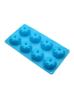 แม่พิมพ์ซิลิโคน พิมพ์สบู่ พิมพ์วุ้น พิมพ์ขนม รูปดอกทานตะวัน 8 ช่อง