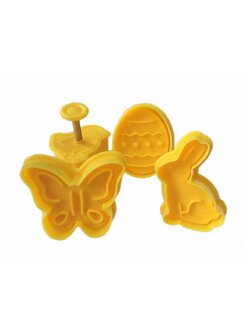 พิมพ์กดคุกกี้ เซตสัตว์ (สีไม่ตรงตามภาพนะคะ แล้วแต่ล็อตของโรงงาน)