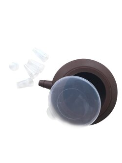 กระปุกหยอดครีม/ ที่หยอดมาการอง (ใหญ่)