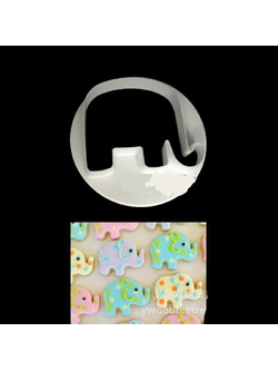 พิมพ์กดคุกกี้ พิมพ์กดฟองดองท์ รูปช้าง