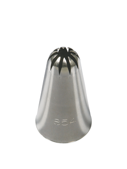 หัวบีบเกาหลี เพื่อตกแต่งเค้ก หรือ งาน diy เบอร์ 854 = 2c (นำเข้าเกาหลี) closed star tubes & drop flower tubes