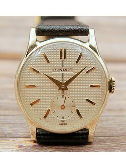 นาฬิกาเก่า BENRUS ไขลานสองเข็มครึ่ง