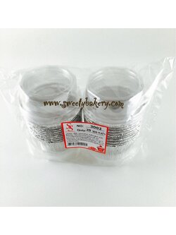 ถาดฟอยล์กลม+ฝา NO.3002 (20ชุด/ห่อ)