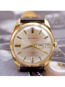 นาฬิกาเก่า HELBROS ออโตเมติก