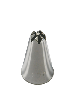 หัวบีบเกาหลี เพื่อตกแต่งเค้ก หรืองาน diy เบอร์ 107 (นำเข้าเกาหลี) drop flower tubes