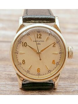 นาฬิกาเก่า HAMILTON ไขลาน