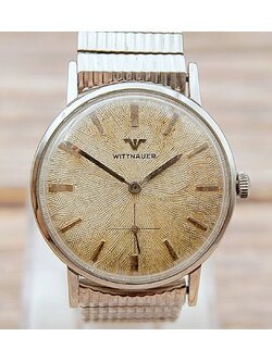 นาฬิกาเก่า WITTNAUER BY LONGINES ไขลานสองเข็มครึ่ง