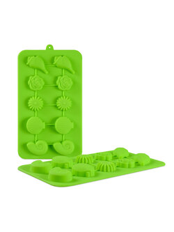 แม่พิมพ์ซิลิโคน พิมพ์สบู่ พิมพ์วุ้น พิมพ์ขนม รูปหอย 10 ช่อง