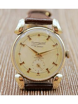 นาฬิกาเก่า PIERRE GIVAUT ไขลานสองเข็มครึ่ง