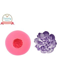 โมล(Mold) แม่พิมพ์ซิลิโคน ทำวุ้น ขนม สบู่ งานdiy รูปดอกคาร์เนชั่น