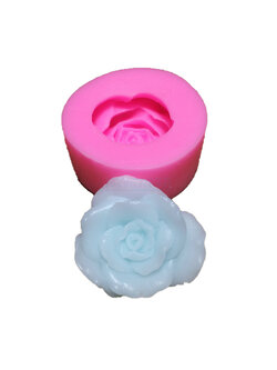 โมล(Mold) แม่พิมพ์ซิลิโคน ทำวุ้น ขนม สบู่ งานDiy รูปดอกกุหลาบ