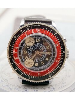 นาฬิกาเก่า CIMIER ไขลานโครโนกราฟ