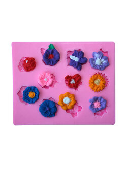 ซิลิโคนสำหรับทำฟองดองท์ กัมเพส ดอกไม้