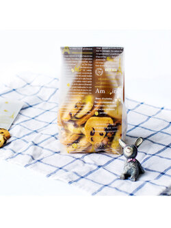 ถุงคุกกี้ ถุงเบเกอรี่ ถุงขนม 50 ใบ/ห่อ (10*25 cm.)