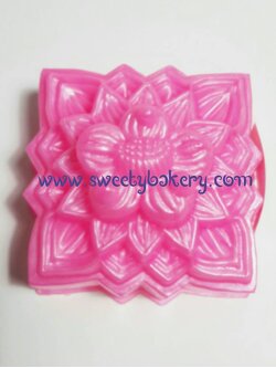แม่พิมพ์ขนม แม่พิมพ์วุ้น แม่พิมพ์พลาสติกสองชั้น รูปดอกไม้ เบอร์ 2038