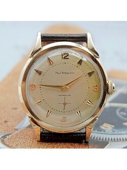 นาฬิกาเก่า PAUL BREGUETTE ไขลานสองเข็มครึ่ง