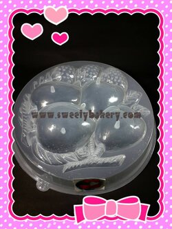 แม่พิมพ์ขนม แม่พิมพ์วุ้น แม่พิมพ์พลาสติก แม่พิมพ์วุ้นปอนด์ ลายผลไม้ 20 cm. ลายที่ 2014