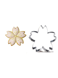 พิมพ์กดคุกกี้ สแตนเลส รูปดอกไม้