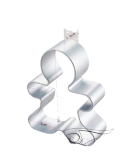 พิมพ์กดคุ๊กกี้ รูปขนมปังขิง