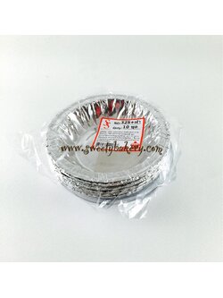 ถาดพายกลม+ฝา NO.325 (10ชุด/ห่อ)