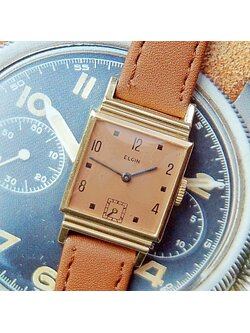 นาฬิกาเก่า ELGIN ไขลานสองเข็มครึ่ง