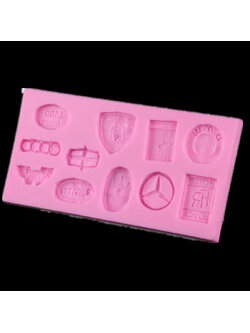 ซิลิโคนสำหรับทำฟองดองท์ กัมเพส รูปยี่ห้อรถ