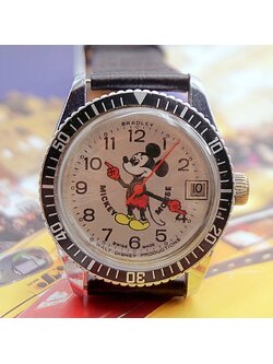 นาฬิกาเก่า MICKEY MOUSE ไขลาน