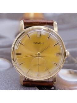 นาฬิกาเก่า BENRUS ไขลานสองเข็มครึ่ง