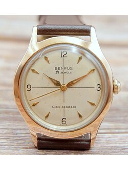 นาฬิกาเก่า BENRUS ไขลาน