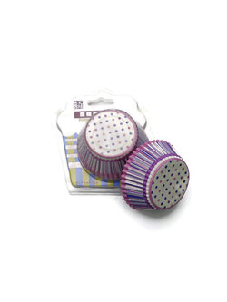 กระทงจีบคัพเค้ก ลวดลาย 5*3*7cm.