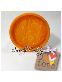 พิมพ์ขนมไหว้พระจันทร์ ถอดก้นกลม เบอร์ 4