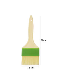 แปรงทาเนย ทาไข่ขาว ไข่แดง ไซส์ใหญ่ กว้าง 7.5 ซม. ด้ามพลาสติก