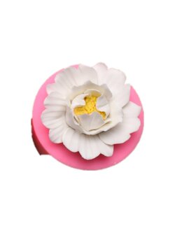 โมล(Mold) แม่พิมพ์ซิลิโคน ทำวุ้น ขนม สบู่ งานDiyรูปดอกโบตั๋น