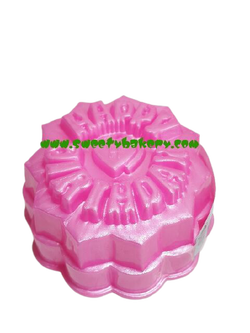 แม่พิมพ์ขนม แม่พิมพ์วุ้น แม่พิมพ์พลาสติกสองชั้น รูป HBD เบอร์ 11