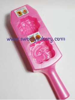 พิมพ์ขนมไหว้พระจันทร์ ขนมเปี๊ยะ แบบด้าม 150 กรัม