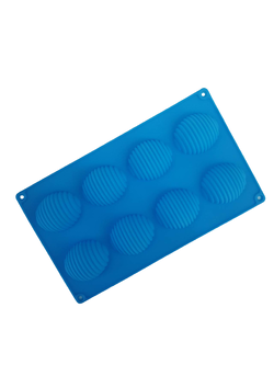 แม่พิมพ์ซิลิโคน พิมพ์สบู่ พิมพ์วุ้น พิมพ์ขนม รูปรังผึ้ง 8 ช่อง